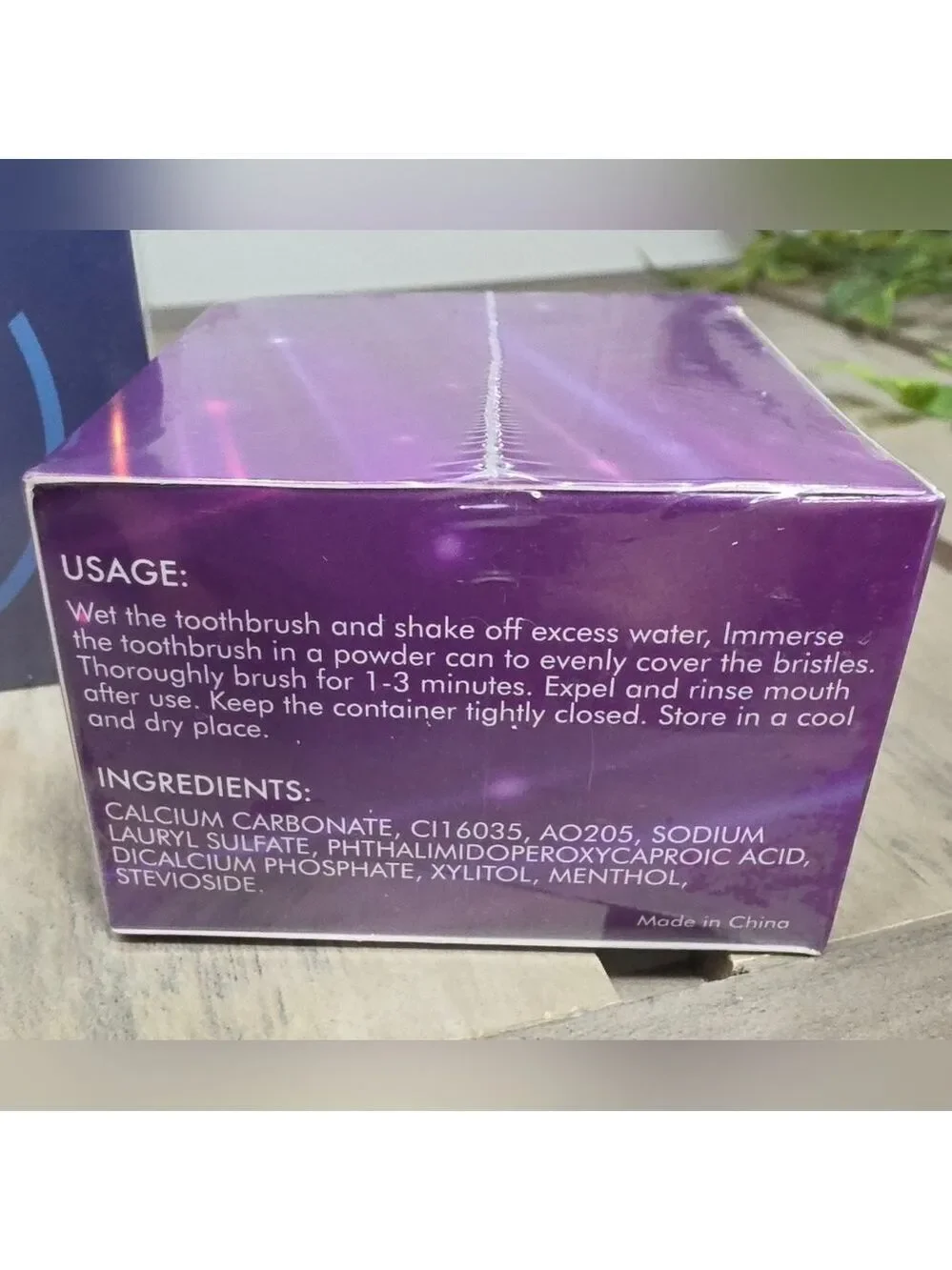 MySmile Teeth Whitening Kit with Teeth Whitening Purple Powder - New In Package